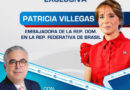 Entrevista con la embajadora de la R..D en la República Federativa de Brasil, Patricia Villegas